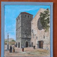 Stampa antica di Trieste 