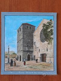 Stampa antica di Trieste 