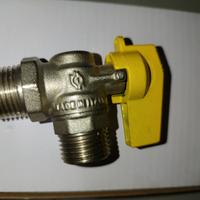 Valvola gas 1/2MM a squadra