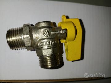 Valvola gas 1/2MM a squadra