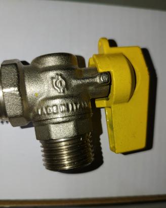 Valvola gas 1/2MM a squadra