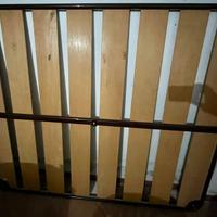 Rete Letto Doghe Larghe in Legno Ortopedica