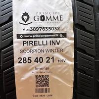 2 gomme 285 40 21 pirelli inv a3530