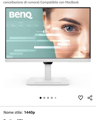BenQ GW2790QT  27" 1440p - con Eye Care 