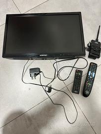 Tv samsung led 22 pollici e mini decoder digitale