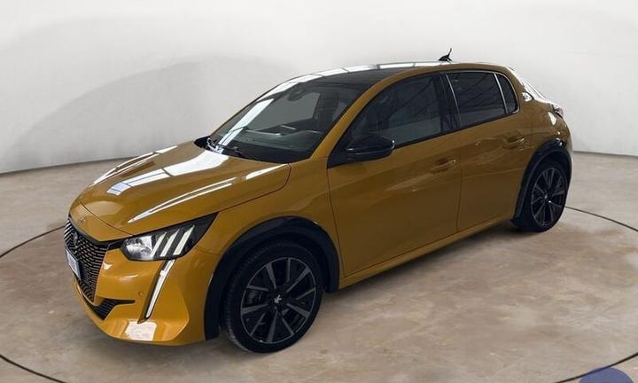 Peugeot 208 motore elettrico 136 CV 5 porte GT