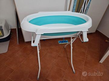 vaschetta neonato con biedistallo