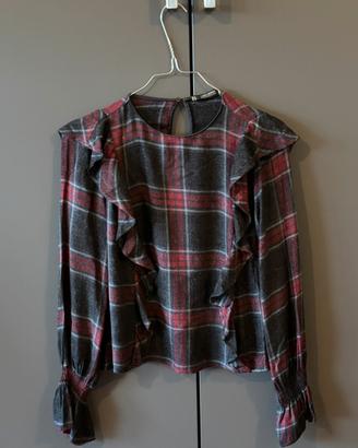 Camicia ZARA basic scozzese