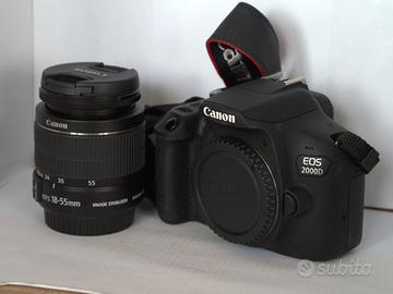 Canon EOS 2000D (1012 Scatti) + 18-55mm IS II