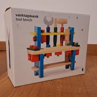 Gioco bambino in legno NUOVO - banco da lavoro