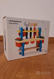 Gioco bambino in legno NUOVO - banco da lavoro