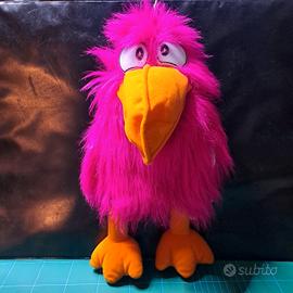 Marionetta uccello rosa Soffy con suoni