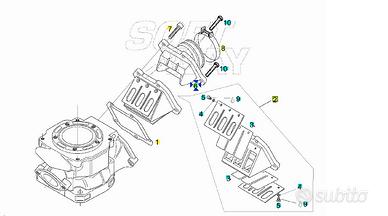 Flangia carburatore 28 mm Aprilia RS 125 AP0267918
