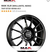cerchi Mak R17  