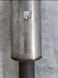 marmitta centrale originale per Opel corsa OPC 