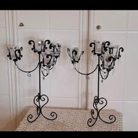 Candelabro (o coppia) in ferro per tavolo