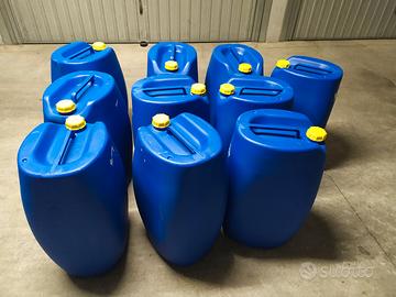 10 taniche fusti bidoni 65 litri - no 20 25 50 100