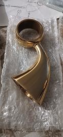 3 Supporti per corrimano in ottone 40mm