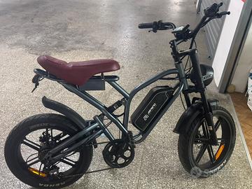 Bici elettrica JANSNO X50 1000w 14 A  DISPL COLORI