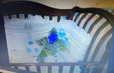 Culla Classica in legno Baby Italia (PARI AL NUOVO