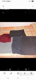Pantaloni da cuoco con grembiule e cappello 