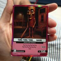 Carta brainrot tung Tung sahur