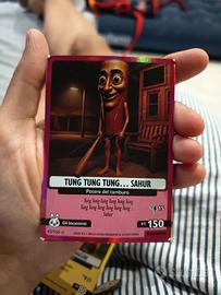 Carta brainrot tung Tung sahur