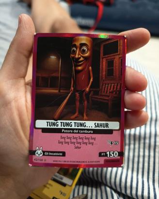 Carta brainrot tung Tung sahur