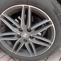 SET GOMME DA NEVE NUOVE CON CERCHI IN LEGA