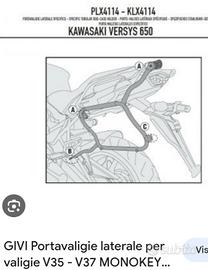 telaietti givi per versys 650 2015 / 2023