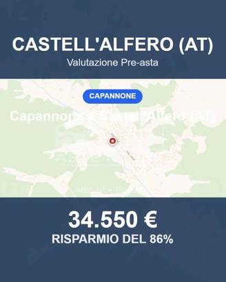 Immobile in asta di 4465 m² a Castell'Alfero