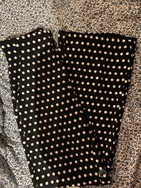 Pantaloni a palazzo a pois intrend