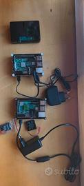 2 Raspberry PI 3 model B e uno PI 3 model B+