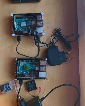 2 Raspberry PI 3 model B e uno PI 3 model B+