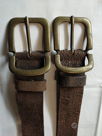 Cintura moda vero cuoio conciato Taglia 44