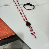 Collanina in corallo +bracciale