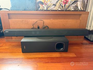 Soundbar ABOX 2.1 con Subwoofer (120W)