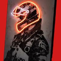 M. Schumacher Tela Canvas F1 Legends #1 World Cha