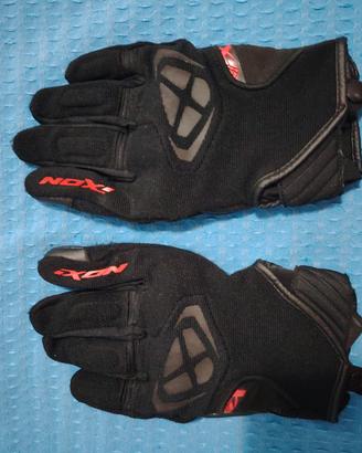 guanti moto ixon taglia M / 8 neri 