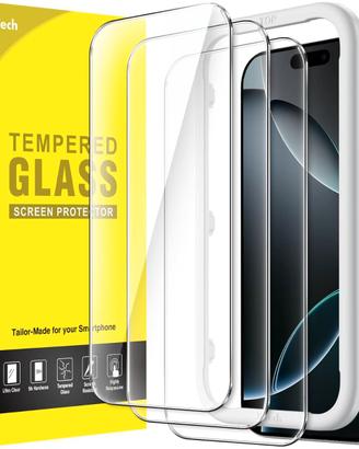 3 Pezzi Pellicola Protettiva Vetrino per iPhone 17