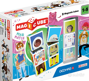 Geomag Magicube 124, Mix & Match, 9 cubi