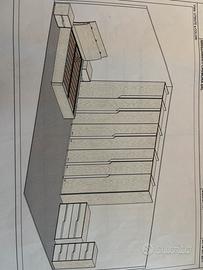 Camera da letto matrimoniale nuova completa