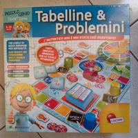 Tabelline e problemini Lisciani