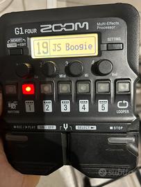 G1 Four Zoom pedaliera chitarra