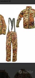 set militare sopravvestito completo tg 52 nuovo 
