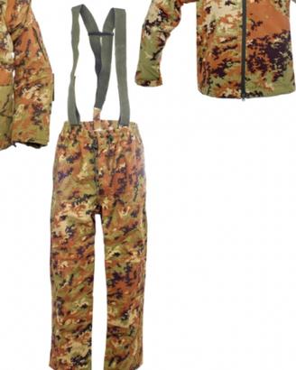set militare sopravvestito completo tg 52 nuovo 