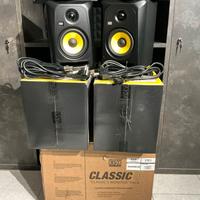 Coppia monitor da studio biamplificati KRK