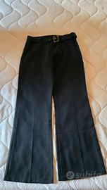 Pantaloni neri 100% poliestere tg 44