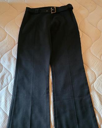 Pantaloni neri 100% poliestere tg 44