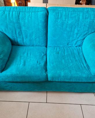 Divano 2 posti in tessuto